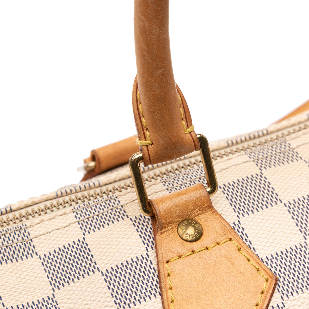 Pre-Loved Louis Vuitton Damier Azur Speedy 30 - Picture 8 of 10